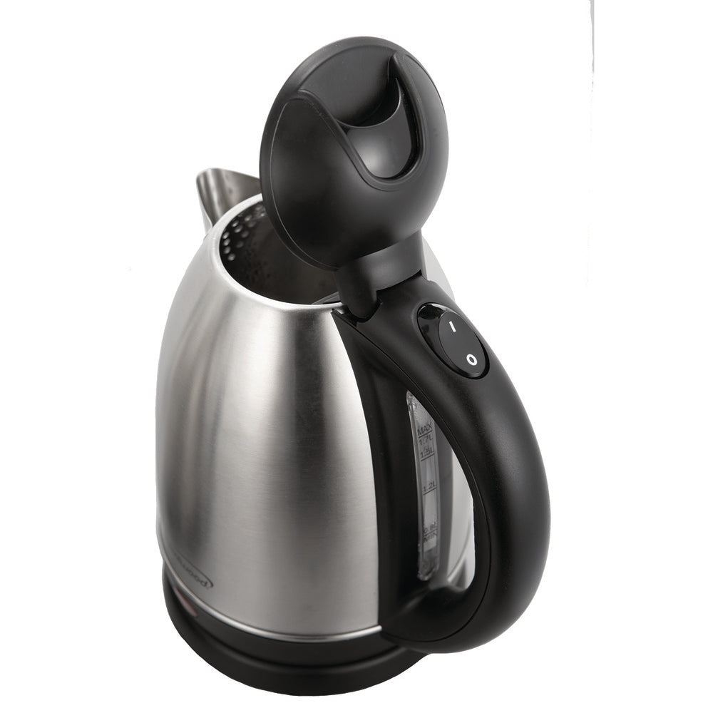Brentwood KT-1790 Electric Tea Kettle 1.7L Stainless Steel Cordless Auto Shut Off