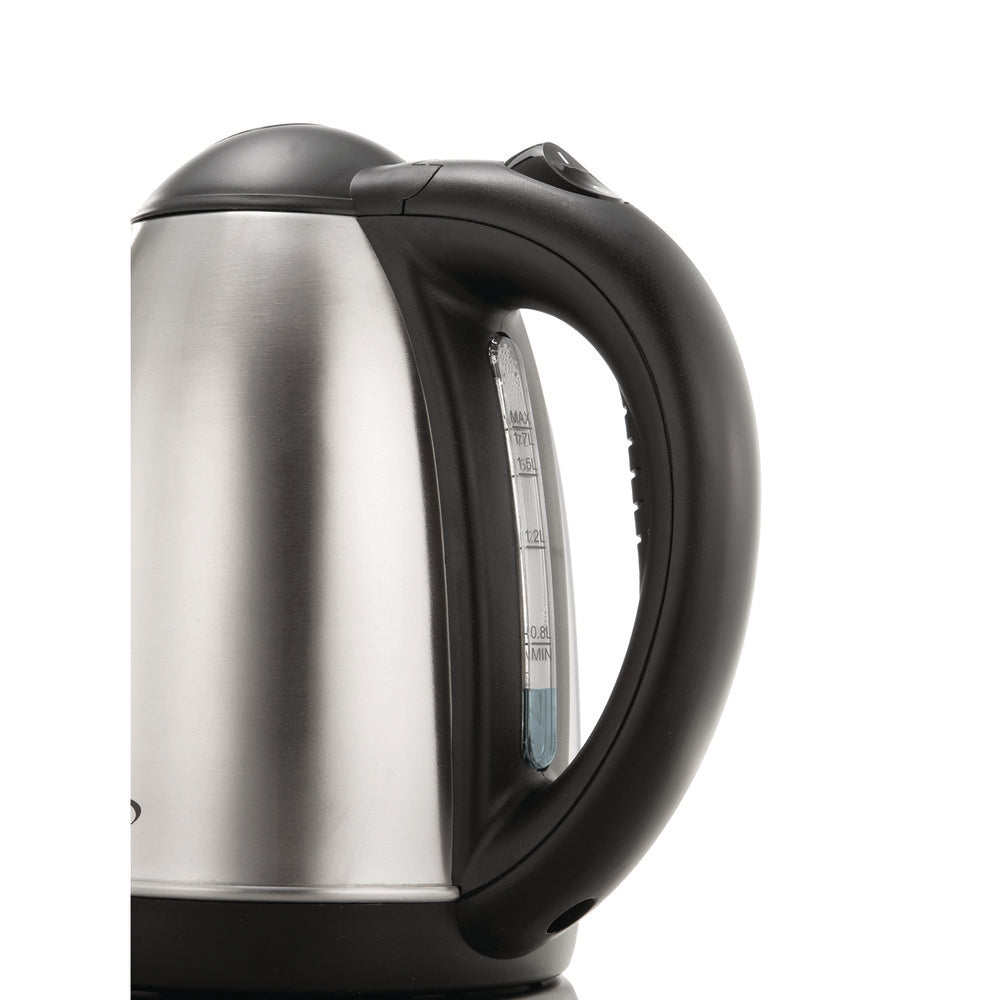 Brentwood KT-1790 Electric Tea Kettle 1.7L Stainless Steel Cordless Auto Shut Off