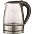 Brentwood KT-1900BK 1.7L Glass Tea Kettle Black LED Indicator