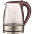 Brentwood KT-1900PR Glass Tea Kettle 1.7L Purple Image 1