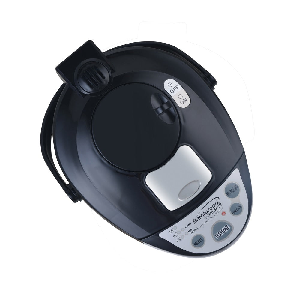 Brentwood KT-40BS Electric Hot Water Dispenser 4L Stainless Steel Black