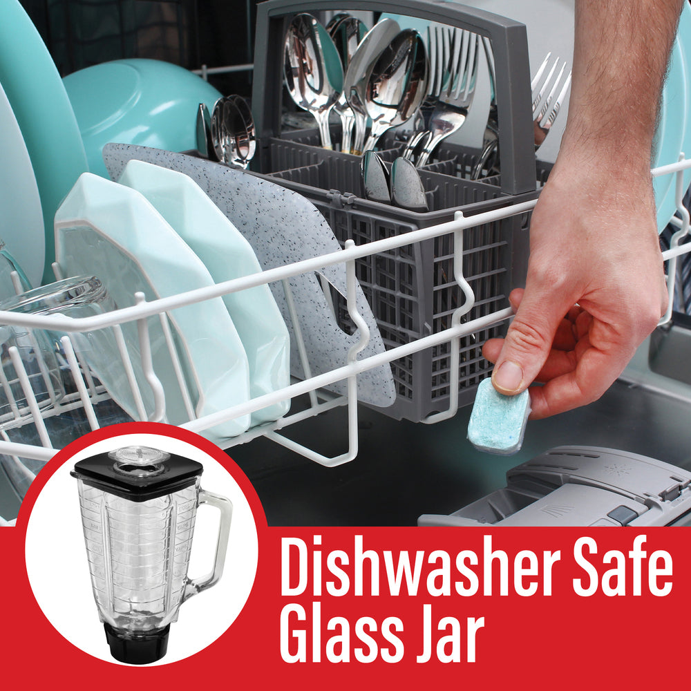 Brentwood P-OST722 Blender Glass Jar Replacement Set