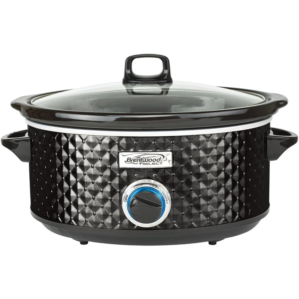 Brentwood SC-157BK 7 Quart Slow Cooker Black Image 1