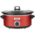 Brentwood SC-157R 7 Quart Slow Cooker Red Color Image 1