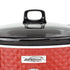 Brentwood SC-157R 7 Quart Slow Cooker Red Color