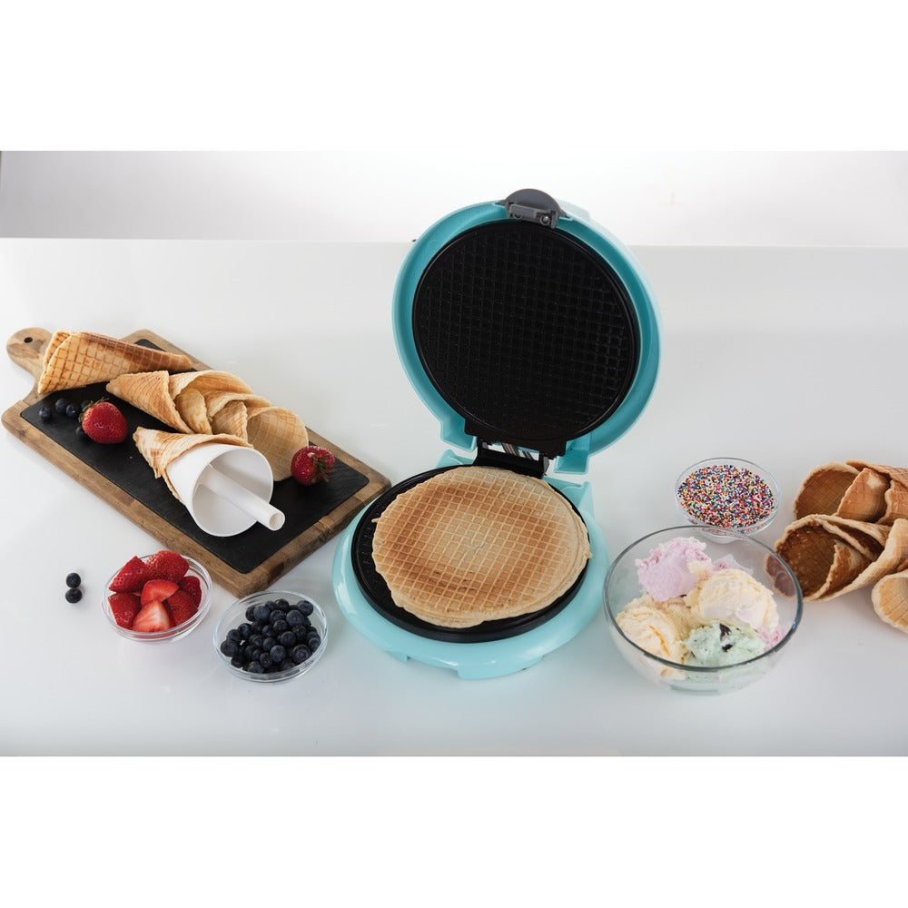 Brentwood Just For Fun Ts-1405Bl 750W Waffle Cone Mkr Blu