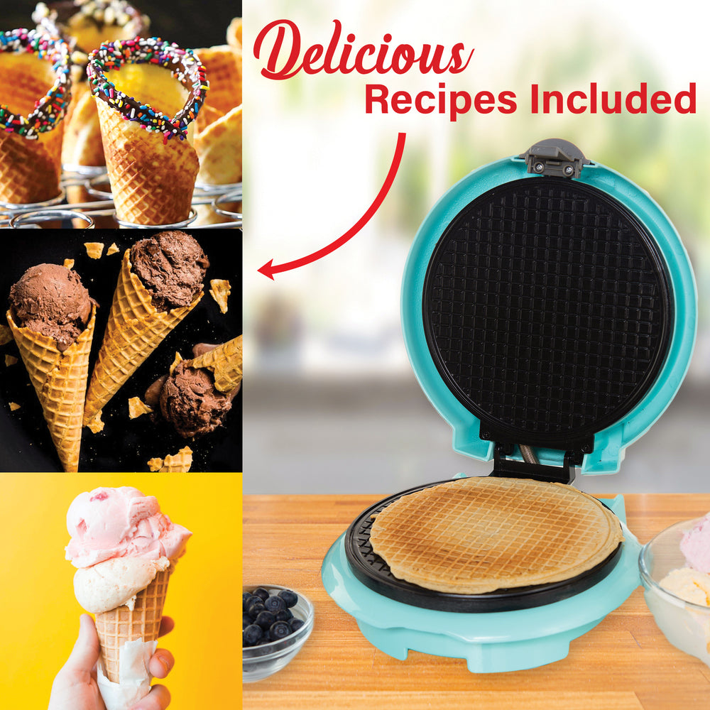 Brentwood Just For Fun Ts-1405Bl 750W Waffle Cone Mkr Blu