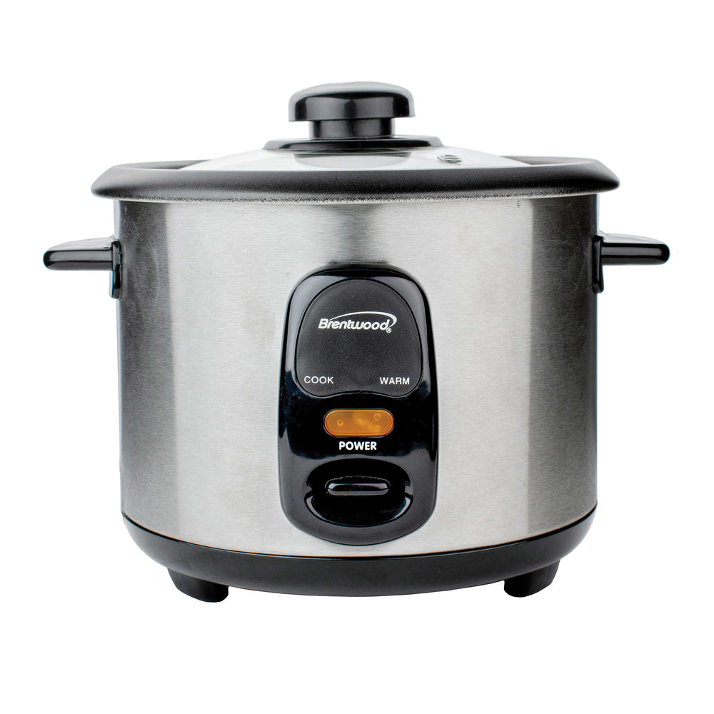 Brentwood TS-15 8-Cup Rice Cooker with Non-Stick Steamer