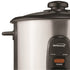 Brentwood Ts-20 10 Cup Rice Cooker / Non-Stick In Silver