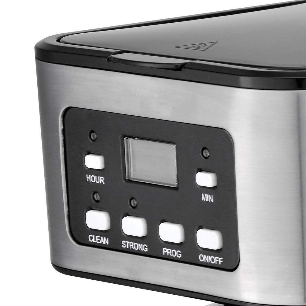 Brentwood TS-222BK 12 Cup Digital Coffee Maker with Strong Brew