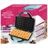 Brentwood TS-239BL Waffle Maker with Non-Stick Plates