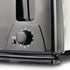 Brentwood TS-284 4-Slice Toaster - Black/Silver - 1300W