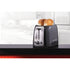 Brentwood Ts-292B 2 Slice Toaster with Wide Slots; Black/Stainless Steel