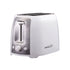 Brentwood Ts-292W 2 Slice Cool Touch Toaster ; White And Stainless Steel