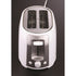 Brentwood Ts-292W 2 Slice Cool Touch Toaster ; White And Stainless Steel