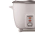 Brentwood TS-480S 15 Cup Rice Cooker with Non-Stick Steamer in White