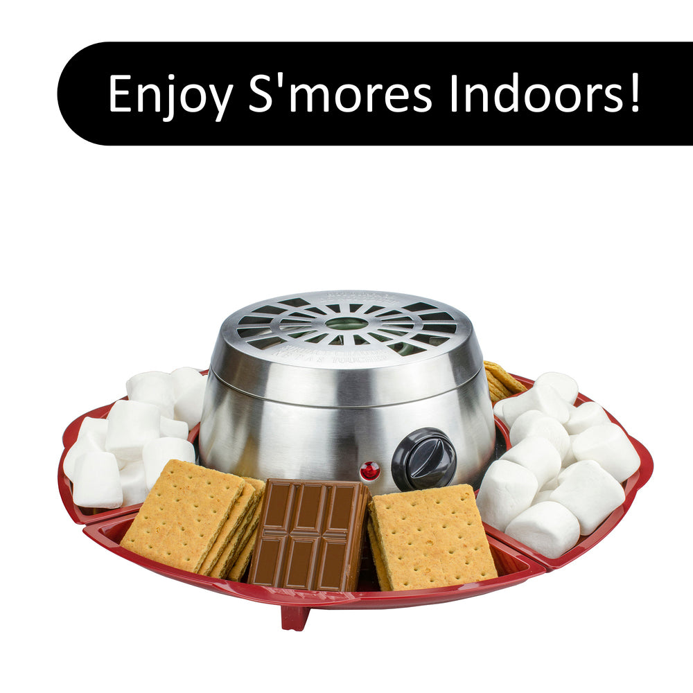 Brentwood TS-603 Electric Stainless Steel Smores Maker Set