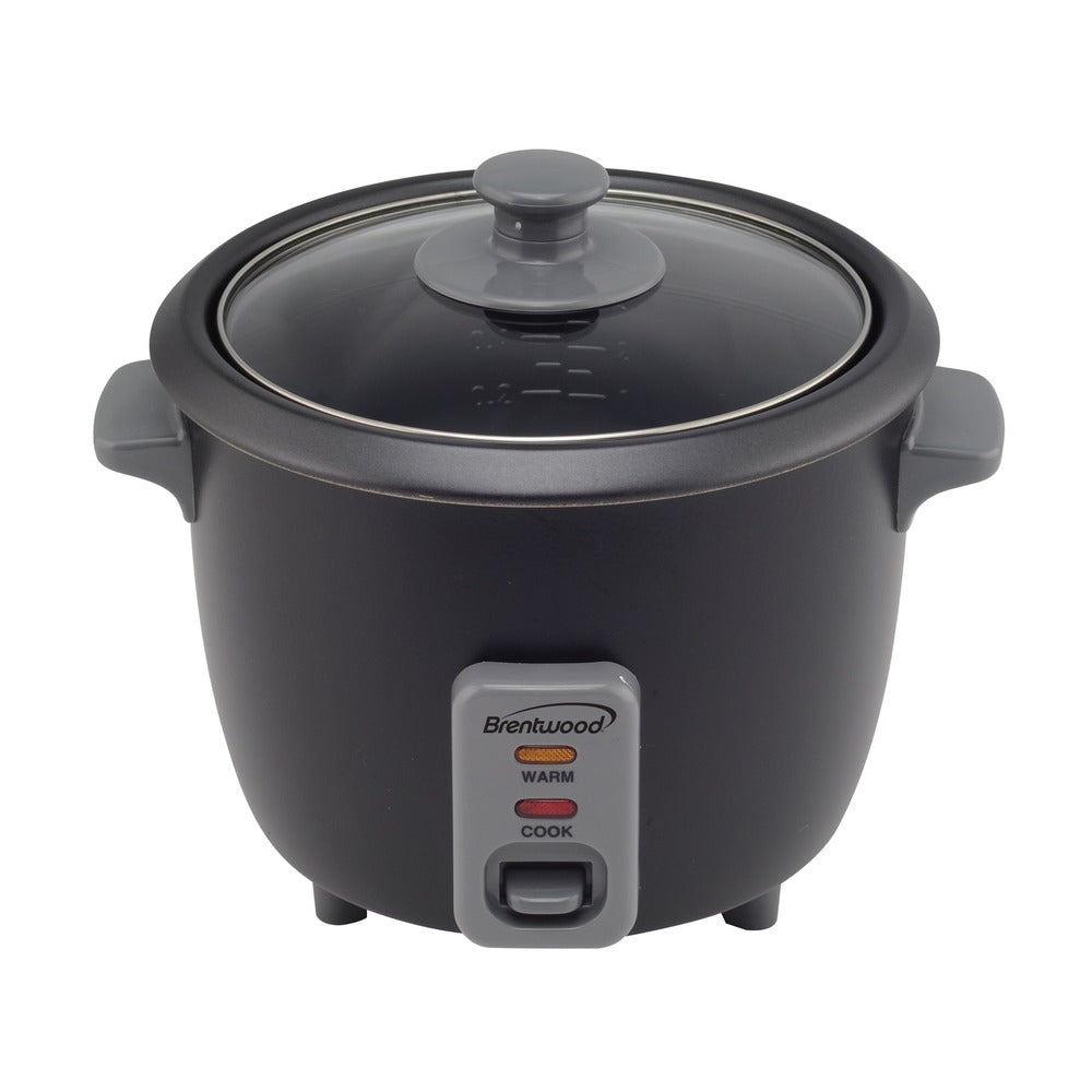 Brentwood TS-700BK Rice Cooker 4 Cup Black