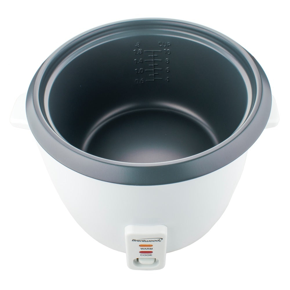 Brentwood TS-700S Rice Cooker/Steamer, 4 Cup Capacity