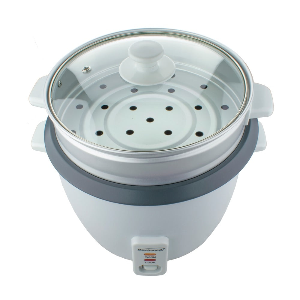 Brentwood TS-700S Rice Cooker/Steamer, 4 Cup Capacity