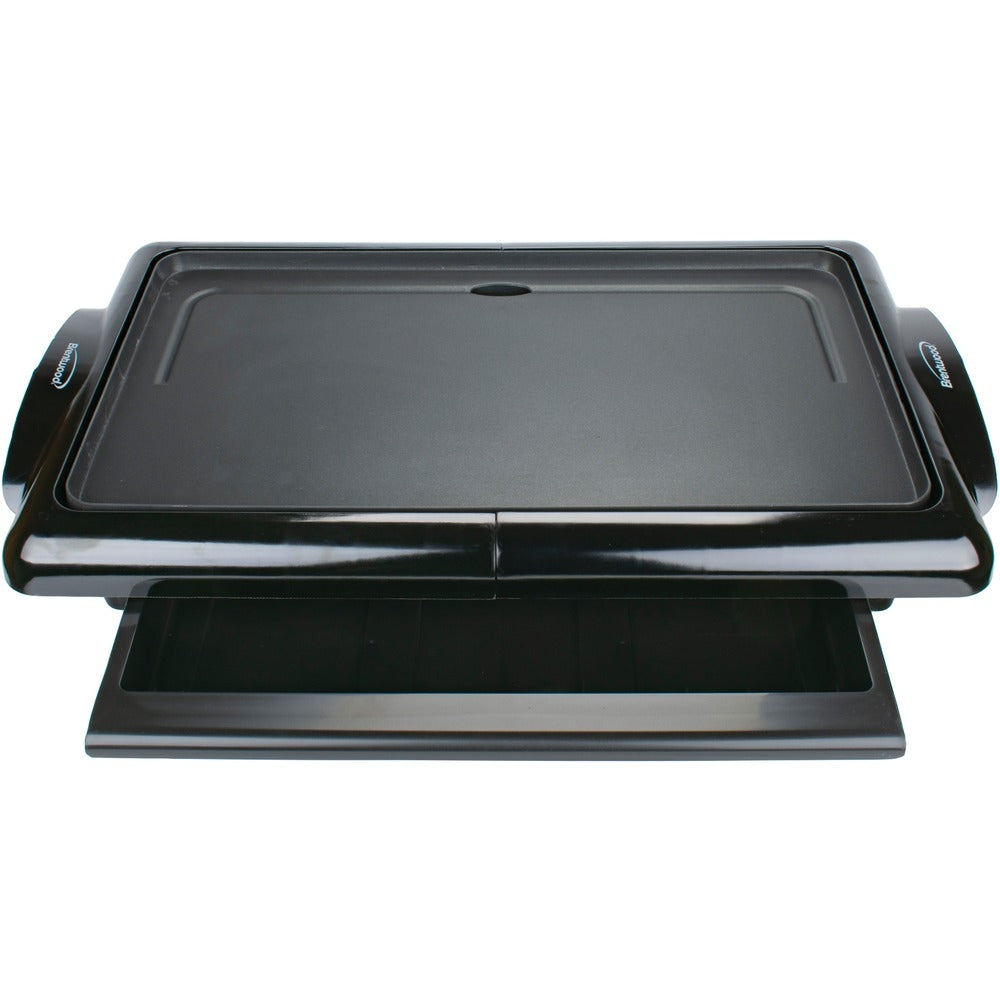 Brentwood TS-840 Electric Griddle 1400W Black Non-Stick Surface Image 1