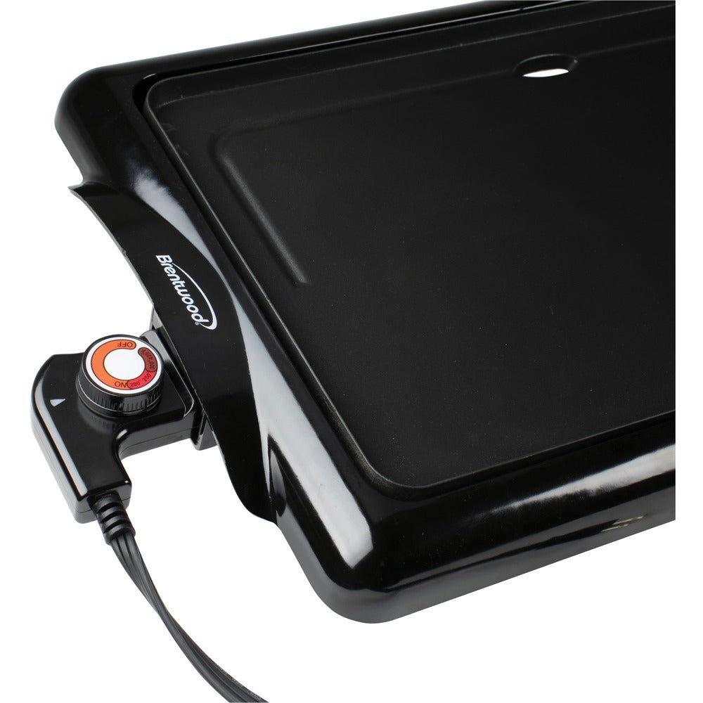 Brentwood TS-840 Electric Griddle 1400W Black Non-Stick Surface
