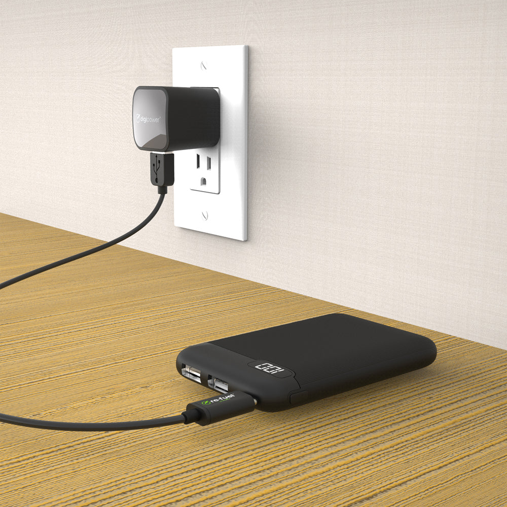 Digipower RF-PBC5 Power Bank with LCD Display - 5A 2Usba1C