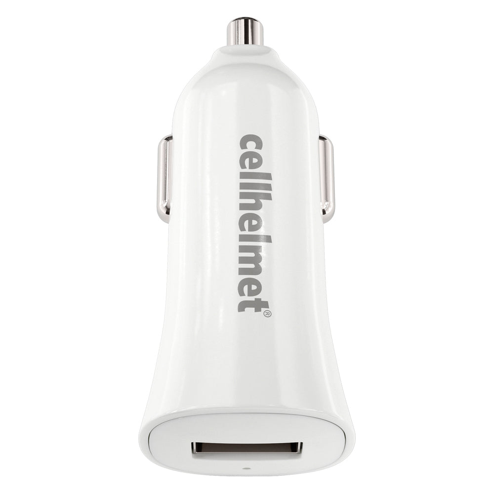 Cellhelmet Car-2.4A-W Single USB Car Charger White