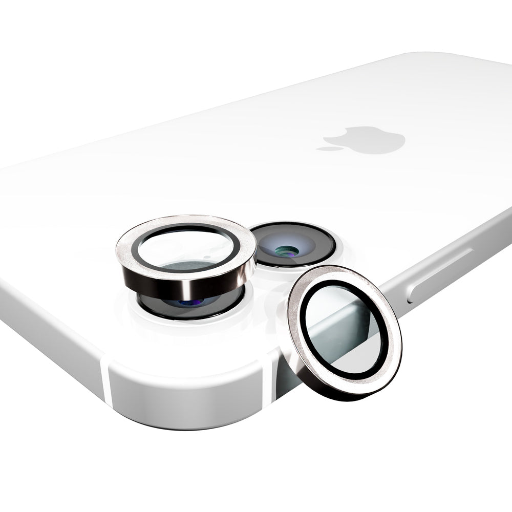 Cellhelmet SC-112-GLT Tempered Camera Glass for iPhone 17/16/16 Plus - Glitter Rims