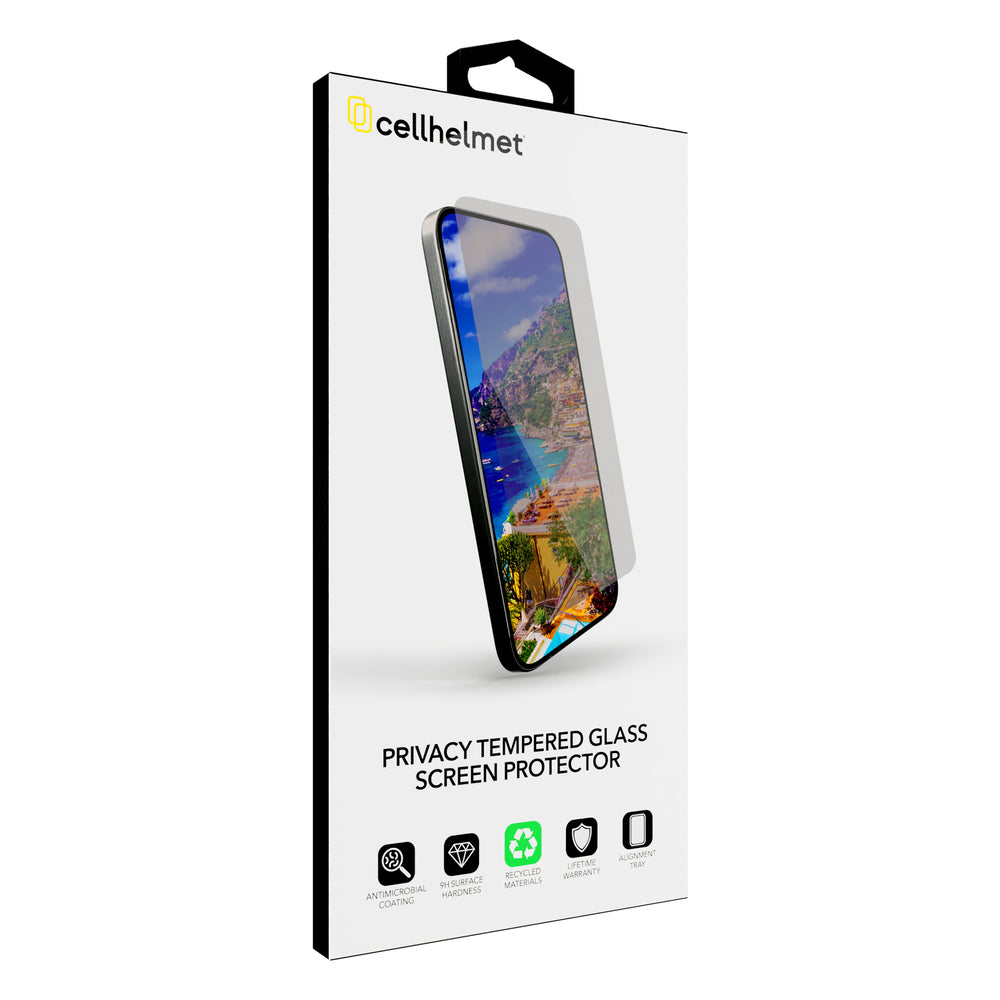 Cellhelmet SP-124-C000 iPhone 17 Air Privacy Tempered Glass