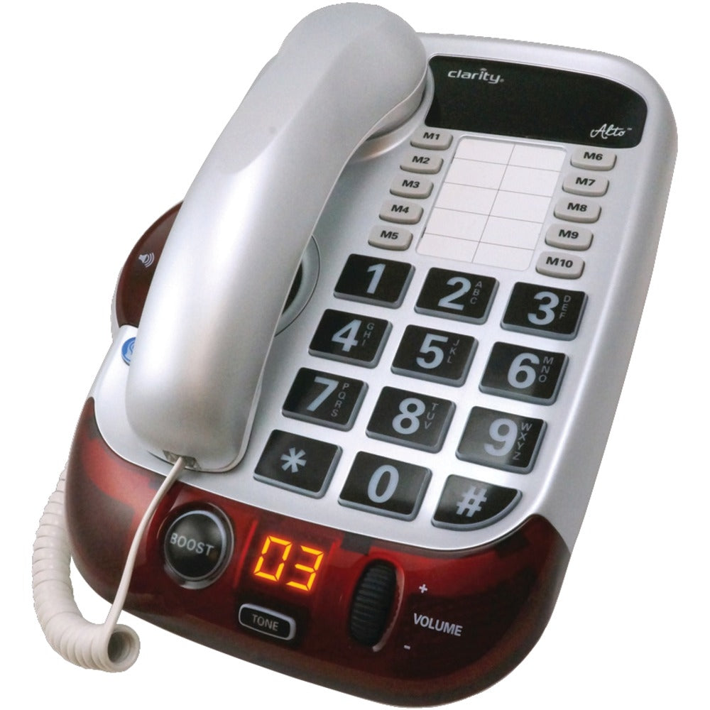 Clarity Products LLC 54005-001 Alto Digital Clarity-Powered Telephone; No Image 1