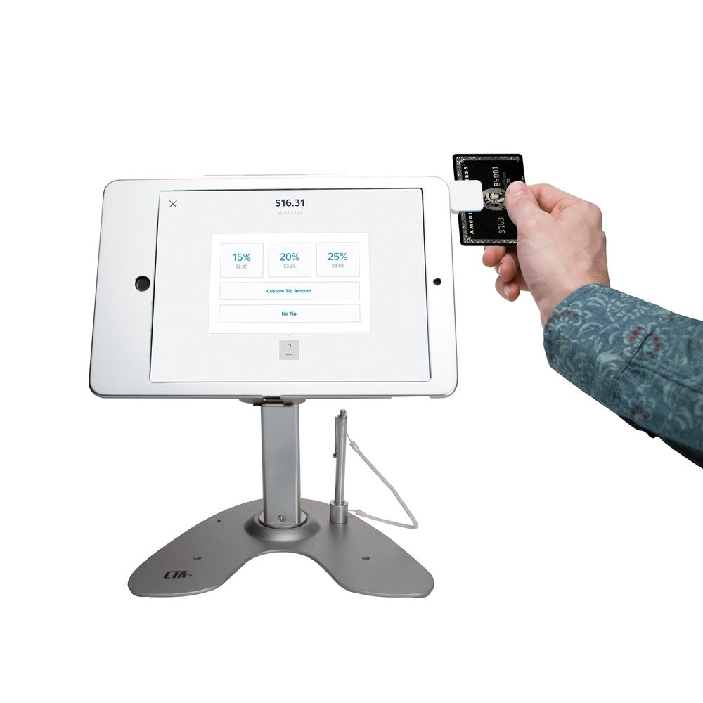 Cta Digital Inc. Pad-Ask10 Dual Security Kiosk Stand Locking Case/Cable