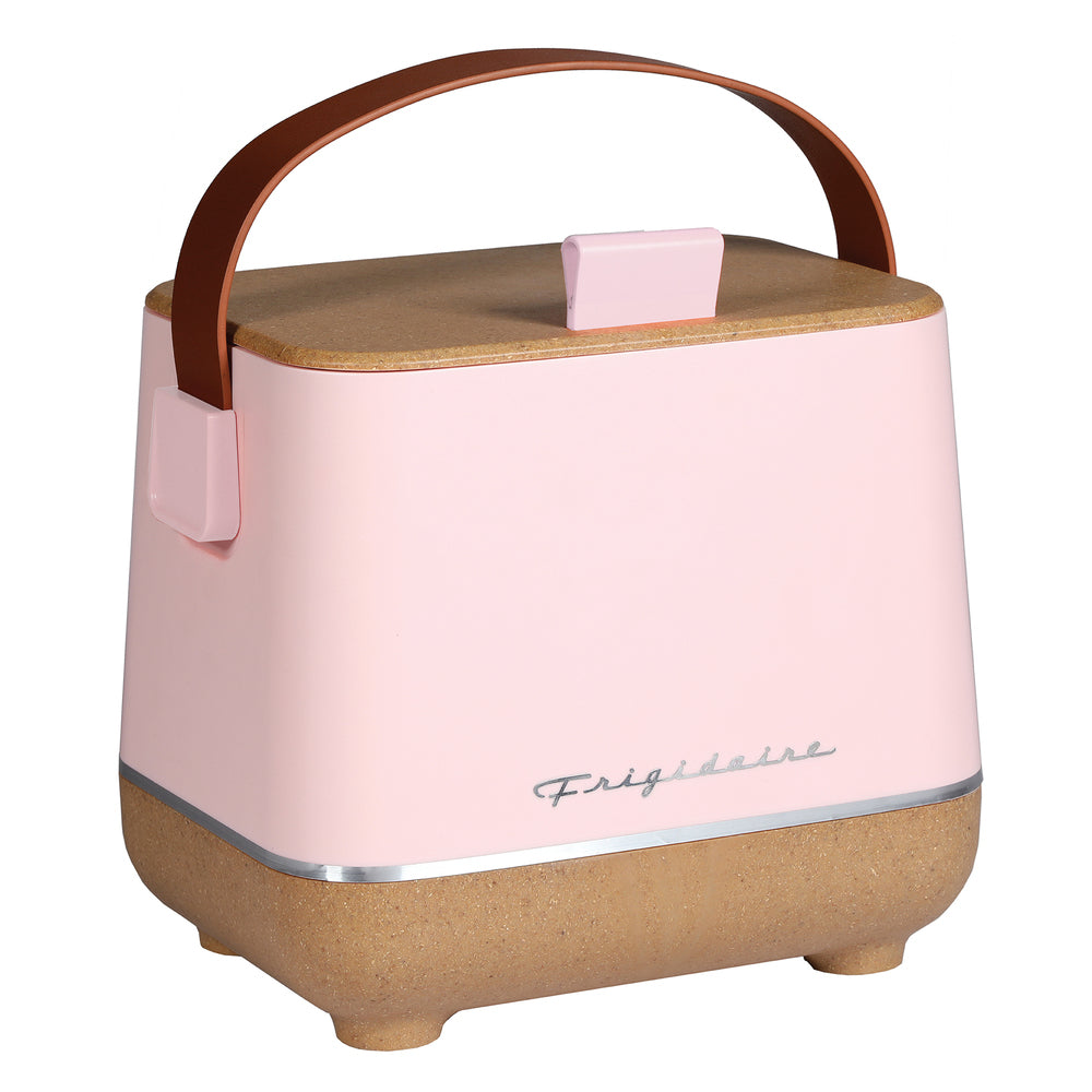 Frigidaire EFMIS310-Pink Portable 6-Can Beverage Cooler Image 1