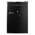 Frigidaire EFR494-Black Retro Compact Fridge with Water Dispenser - 4.5 Cu Ft