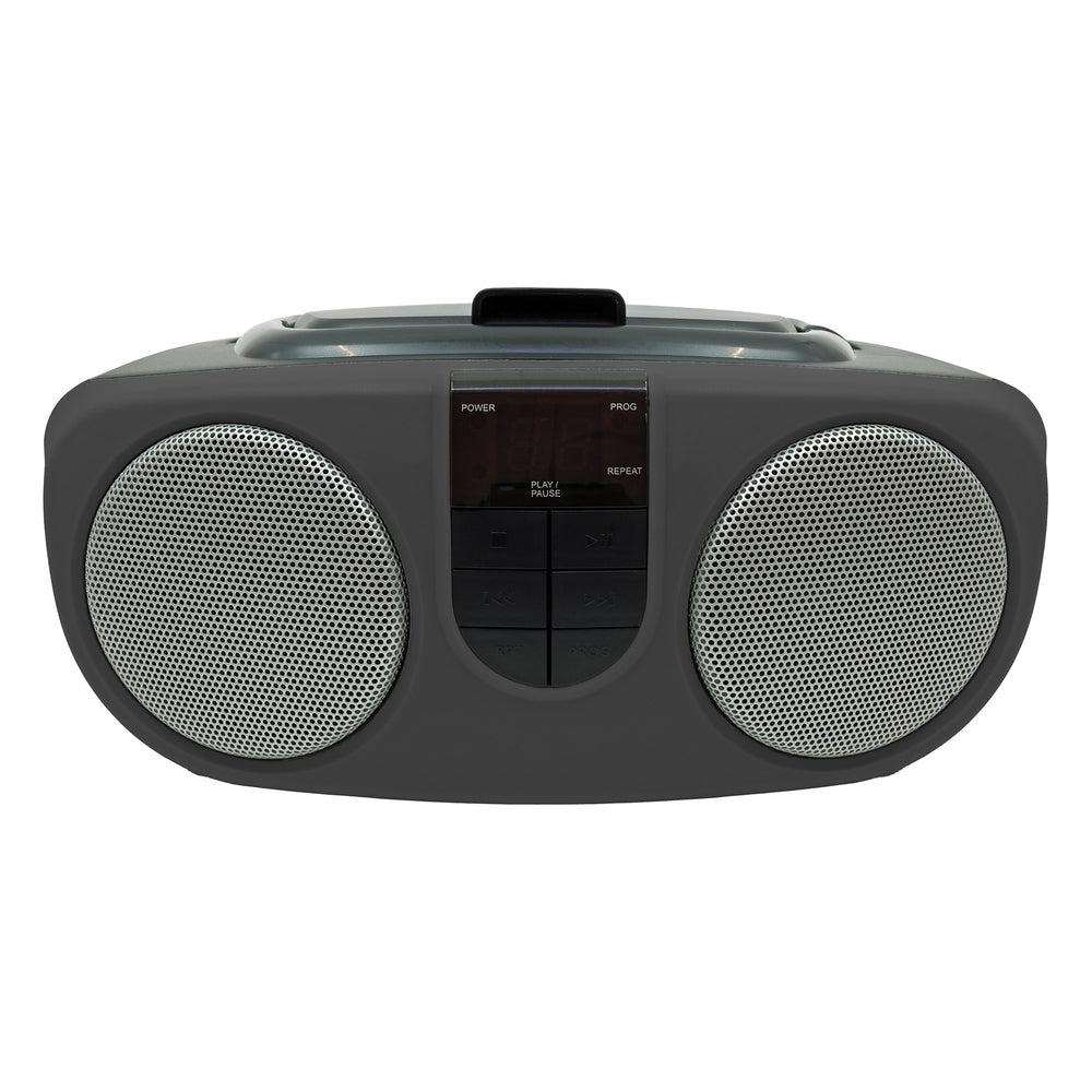 Proscan Prcd243M Portable AM/FM CD Boom Box - Black Image 1