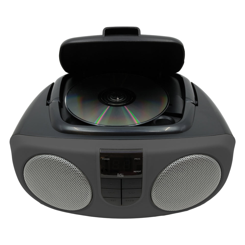 Proscan Prcd243M Portable AM/FM CD Boom Box - Black