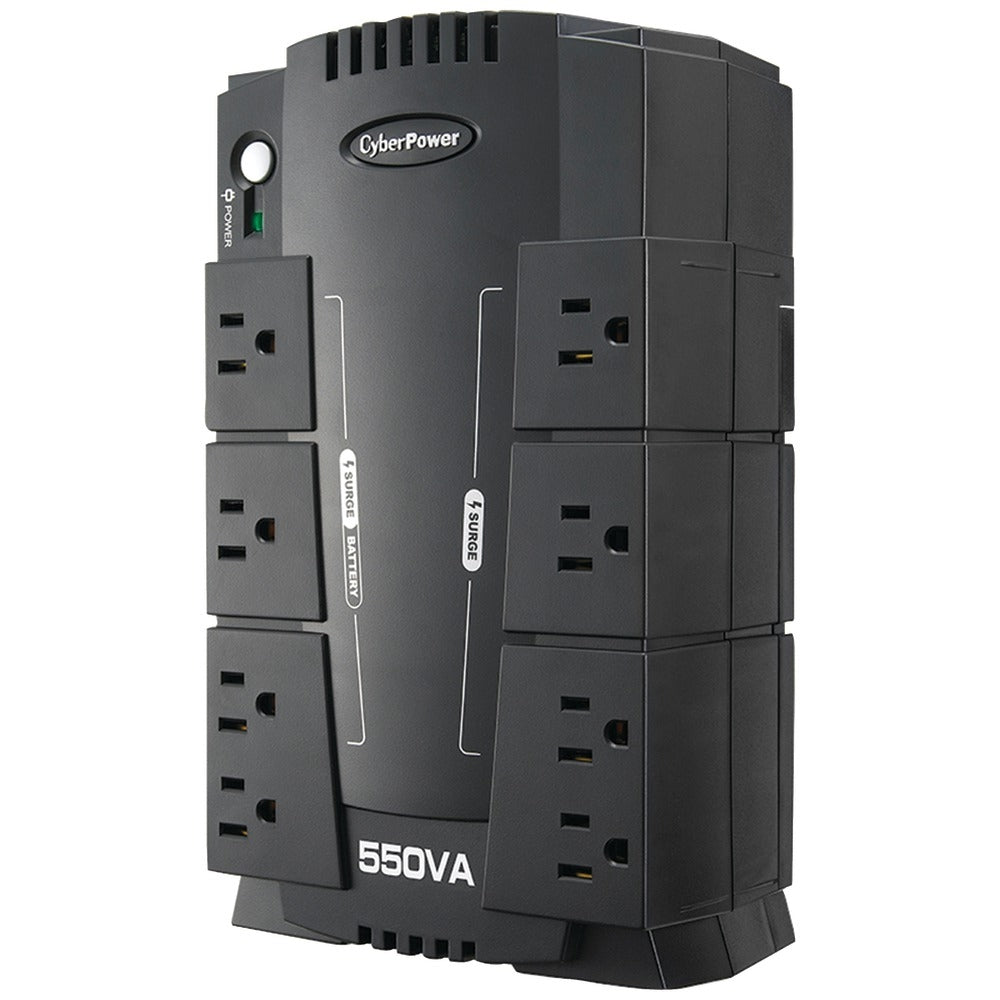 CyberPower CP550SLG UPS 550VA Standby 8Out 120V USB Mgmt Soft