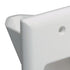 Datacomm Electronics 45-0001-UWH 1 Gang Recessed Cable Plate, Ultra White Image 1