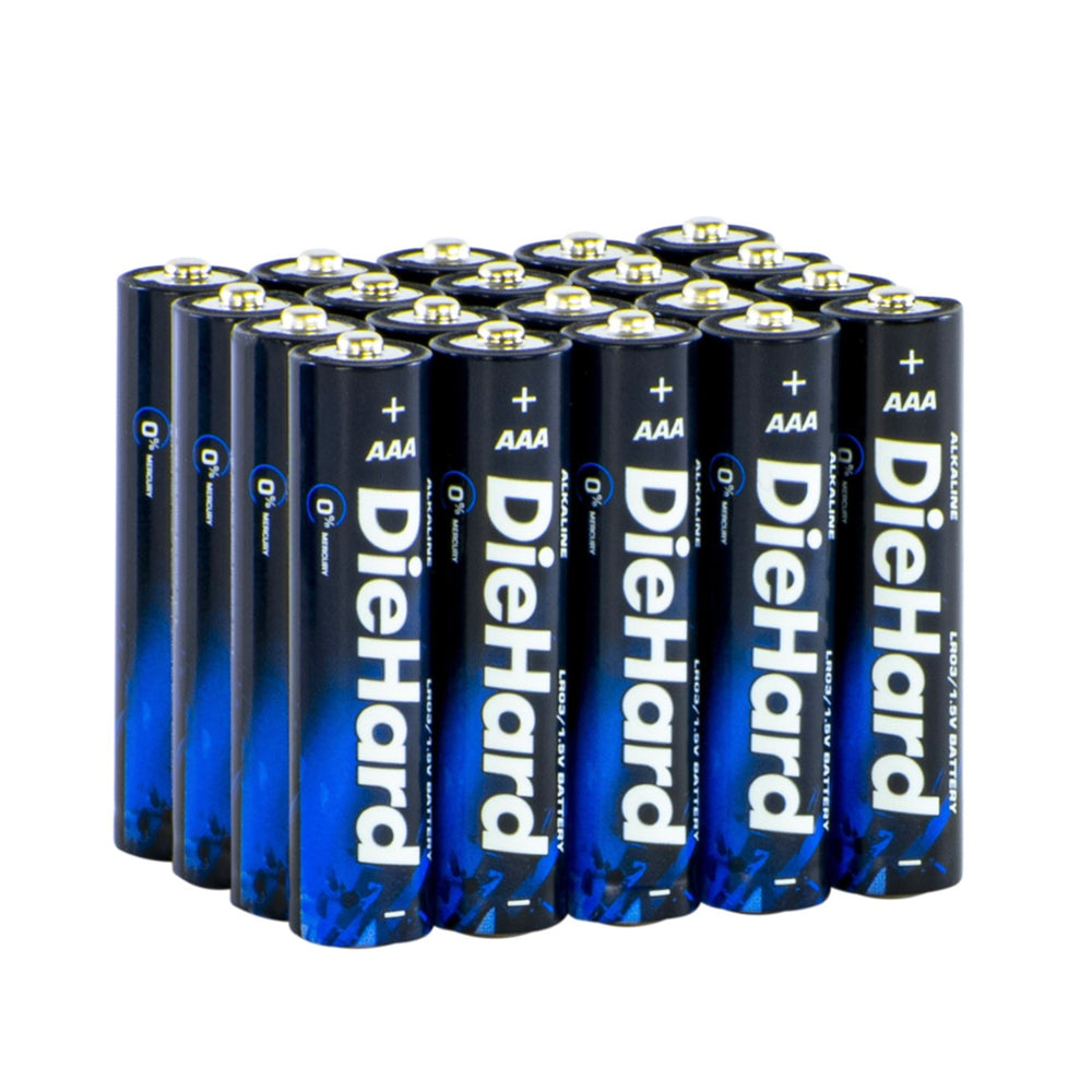 Diehard 41-1177 AAA Alkaline Battery 20-Pack - High-Performance, Long-Lasting Image 1