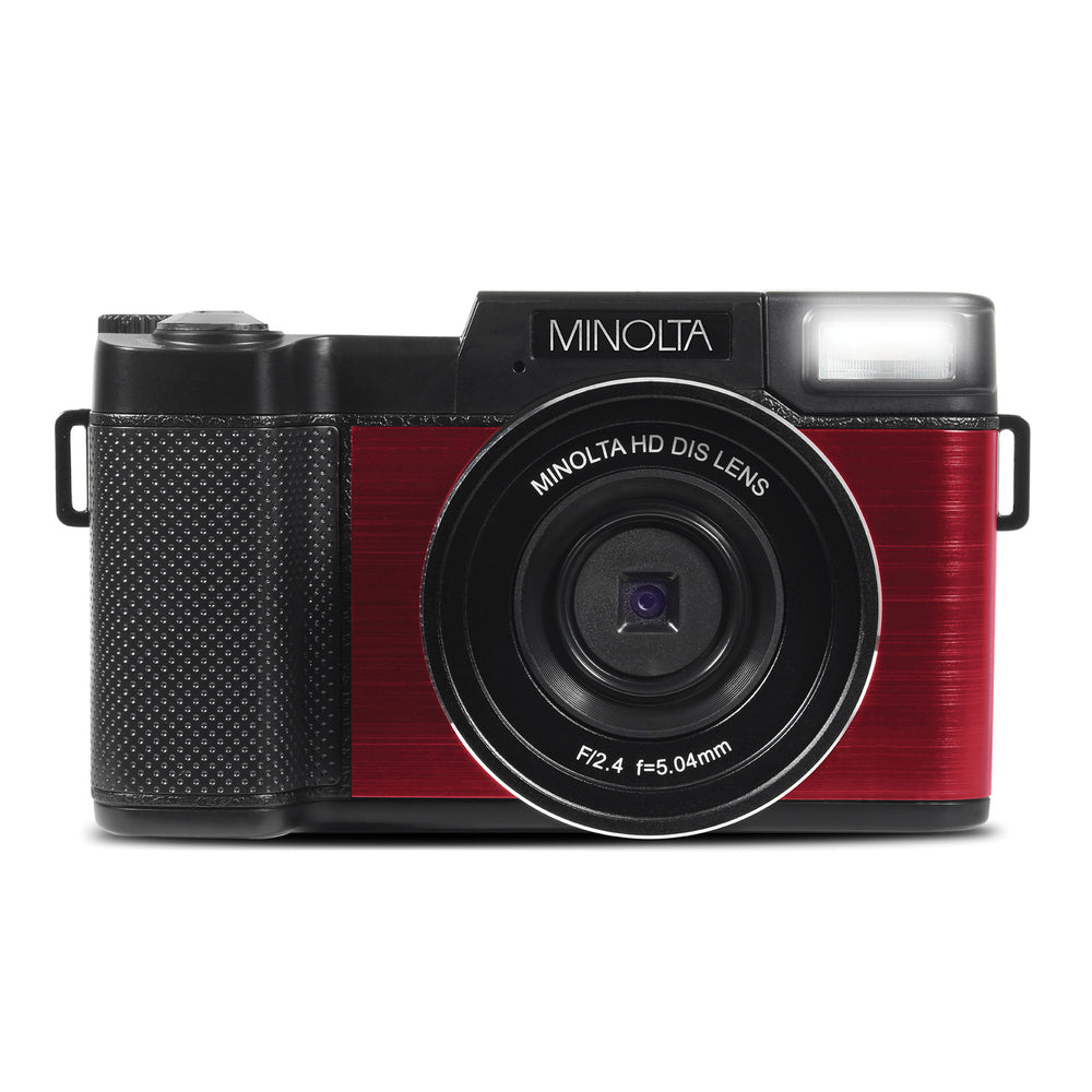 Minolta MND30-R 30 MP Digital Camera - Red
