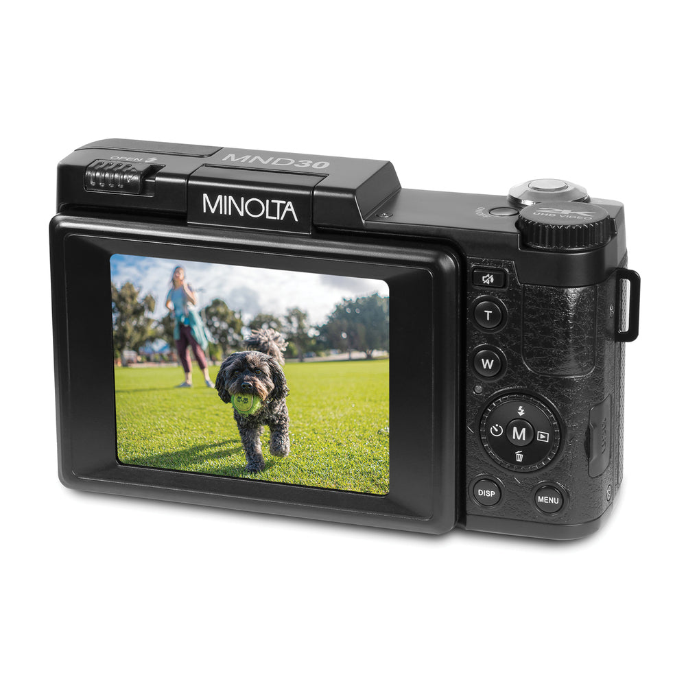 Minolta MND30-R 30 MP Digital Camera - Red
