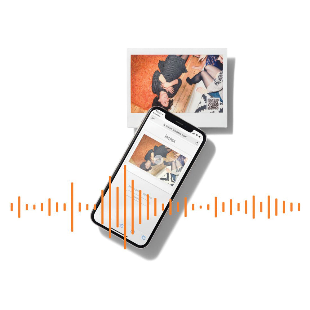 Fujifilm Instax Link Wide Printer 16719562 - Smartphone Printer, Bluetooth Connectivity