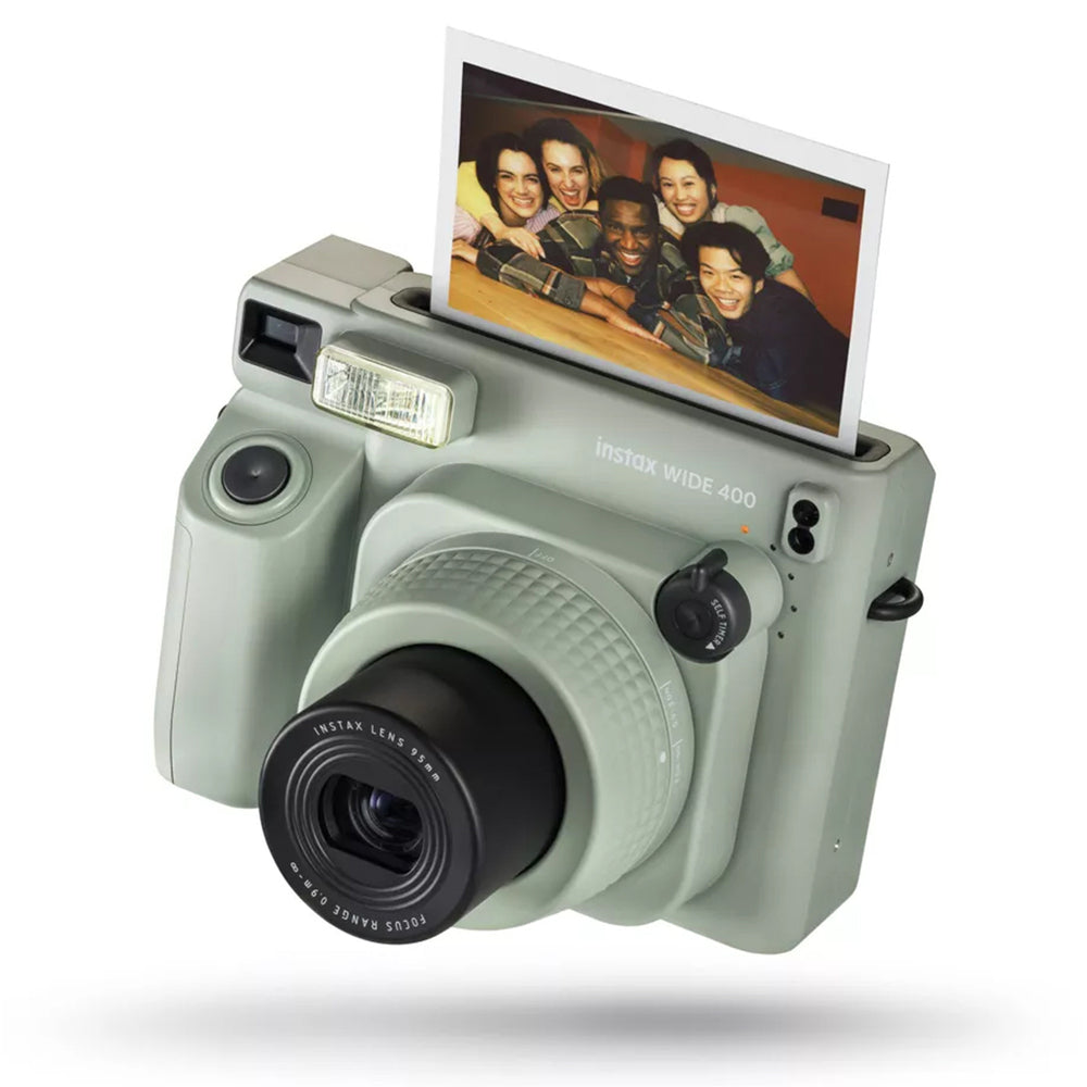 Fujifilm 16824147 Wide 400 Instant Film Camera Green Image 1