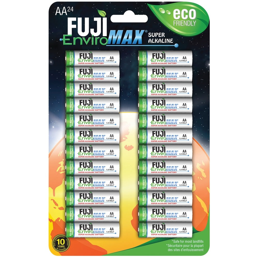 Fuji Batteries 4300Bp24 Enviromax Aa 24Pk Alkln