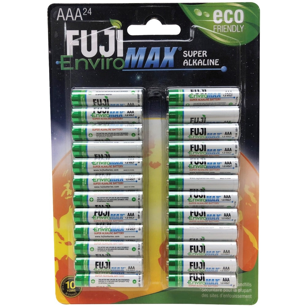 Fuji 4400BP24 EnviroMax AAA Batteries (24-Pack)