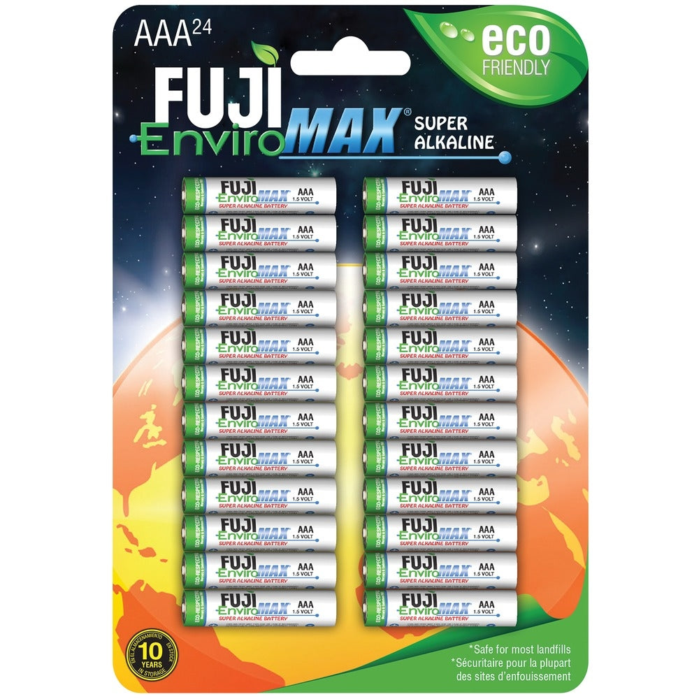 Fuji 4400BP24 EnviroMax AAA Batteries (24-Pack)