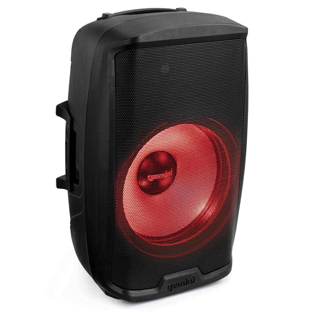 Gemini AS-2115BT-LT-PK 15" Bluetooth LED Speaker