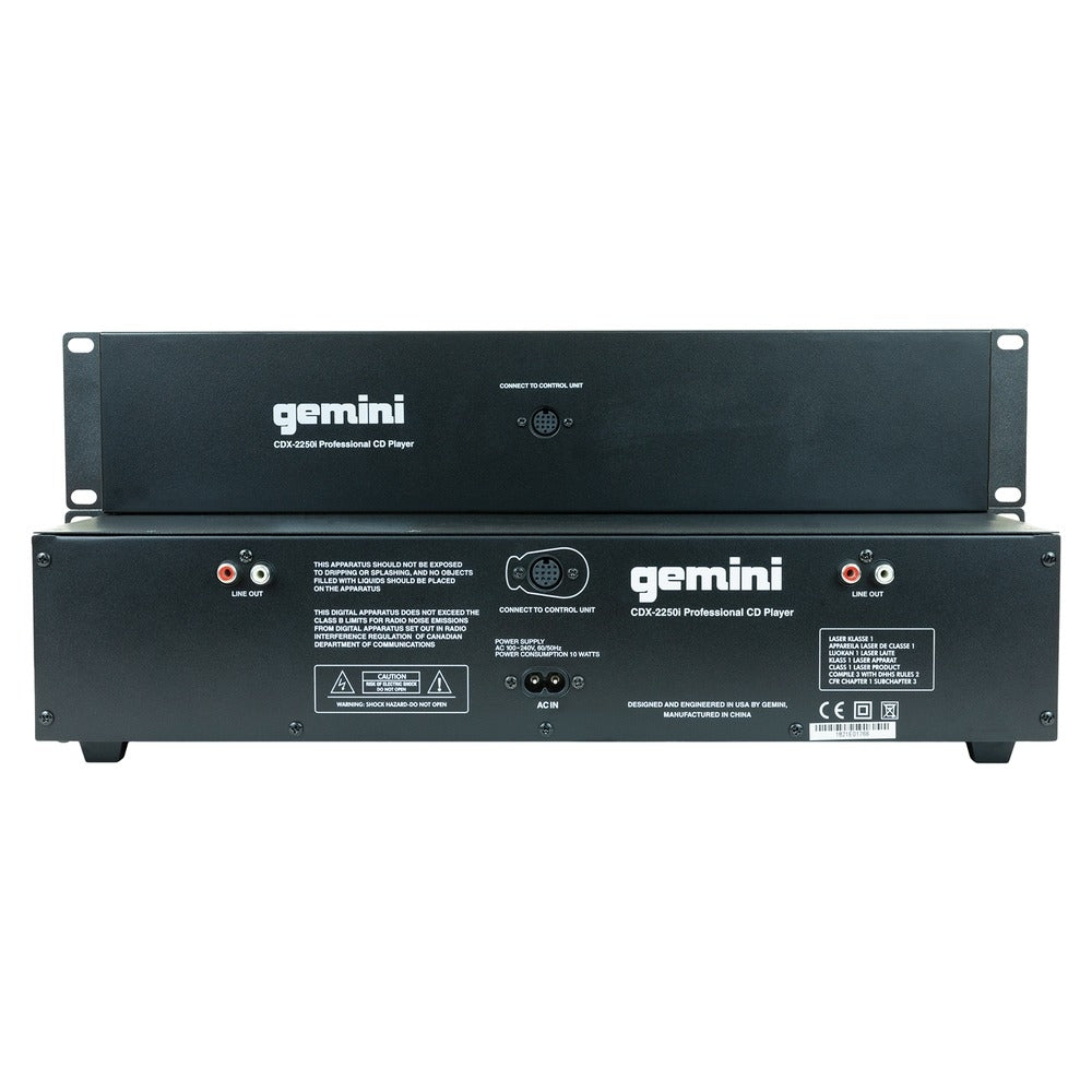 Gemini Cdx-2250I Dl Rkmnt Cd/Usb Mdia Plyr