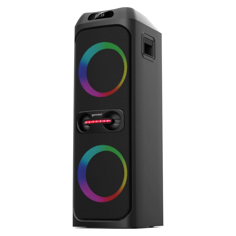Gemini GHK-2800 Bluetooth Speaker System with Party LED Lights