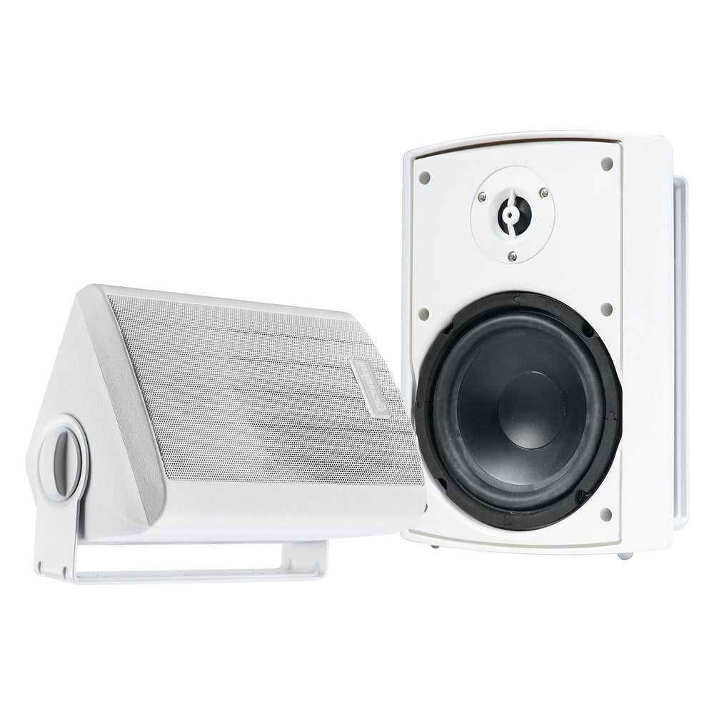 Gemini GHSI-W650BT-PR-WHT Outdoor Bluetooth Speaker Set with Remote (White) Image 1